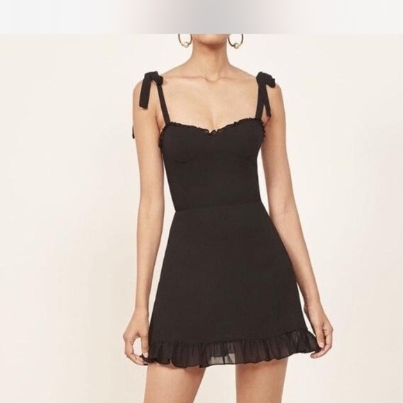 Reformation Christine ruffle hem dress - Picture 5 of 6